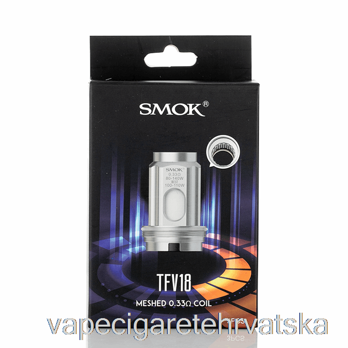 Vape Cigarete Smok Tfv18 Zamjenske Zavojnice 0,33 Ohma Jednostruke Zavojnice